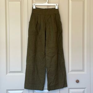 Abercrombie & Fitch linen-blend pants NWT